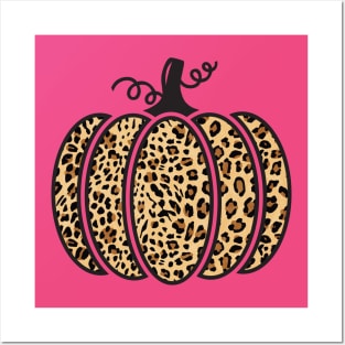 Cheetah Print Pumpkin Posters and Art